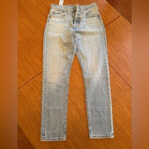 Levi's size 27 Classic 501 Blue Jeans- Never Worn